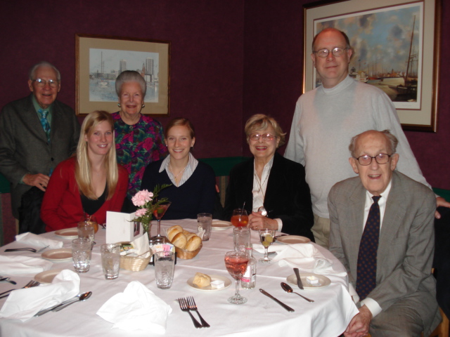 Dinner with my family at the Peppermill