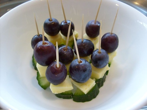grape cheese cucumber