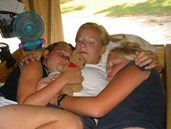 Sleeping girls