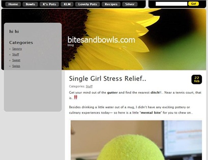 Bites and Bowls
