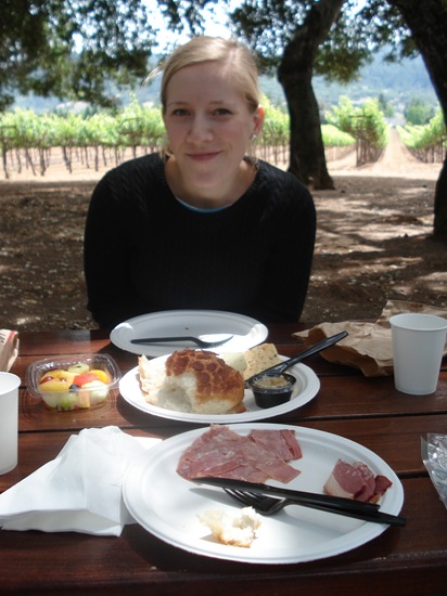 Picnicing
