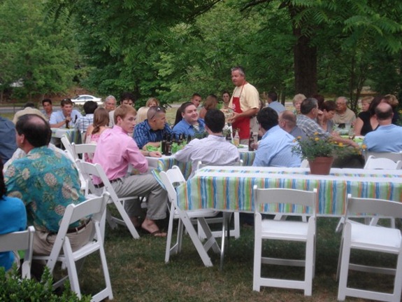 Frat brothers drink at BBQ (640x480)