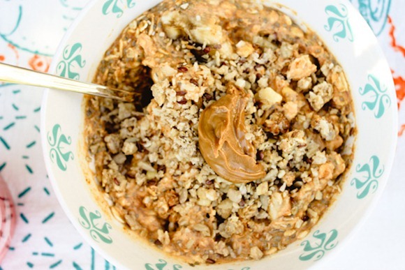 pumpkin granola overnight oats