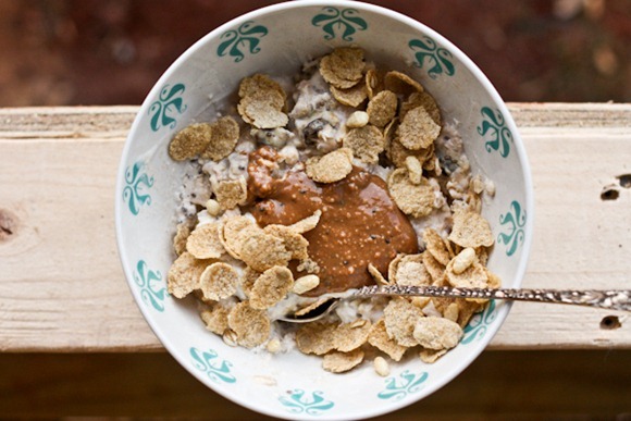 overnight oats with cereal