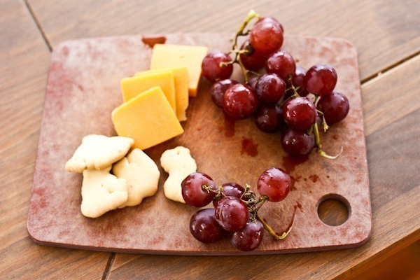Grapes cheese