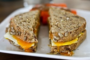 egg and cheese sandwich