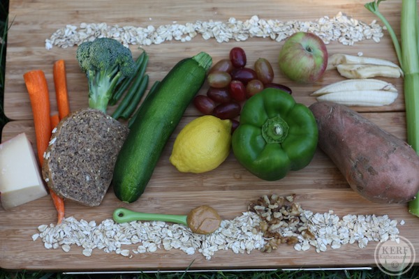 The Synergy Of Real Food - vegtables on a cutting board