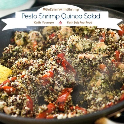 Get Slim Facebook Post - Kath - Shrimp & Quinoa Salad Get Slim Facebook Post - Kath - Shrimp & Quinoa Salad
