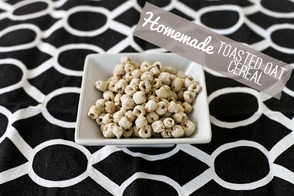 ToastedOats Toasted Oats cereal recipe in a bowl