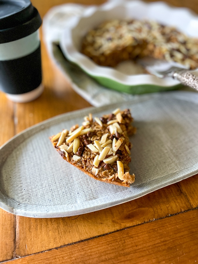Coffee Almond Baked Oatmeal Recipe Coffee Almond Baked Oatmeal Recipe