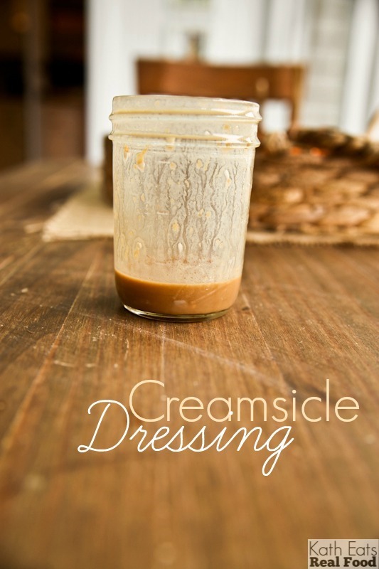 CreamsicleDressing Creamsicle Dressing // Katheats.com