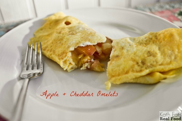 Apple Cheddar Omelet Apple Cheddar Omelet