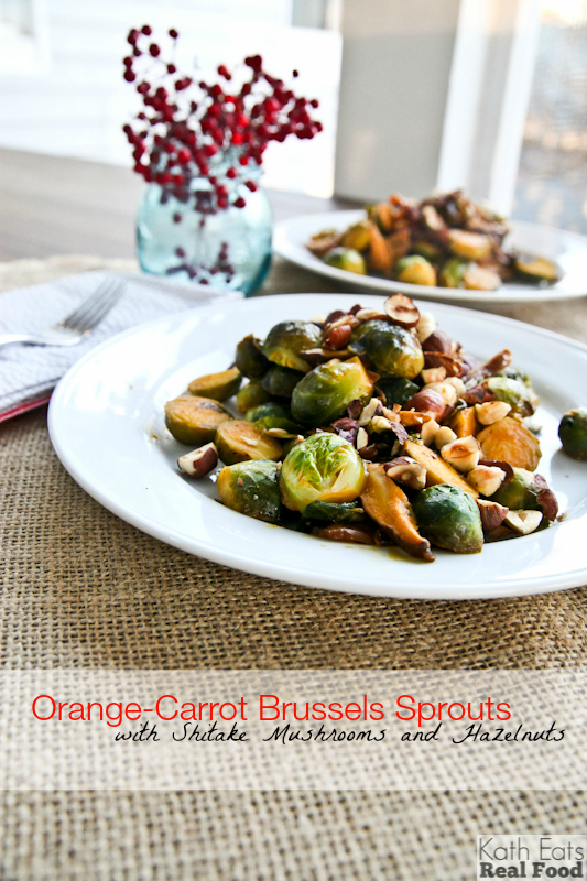 Orange Carrot Brussels Sprouts