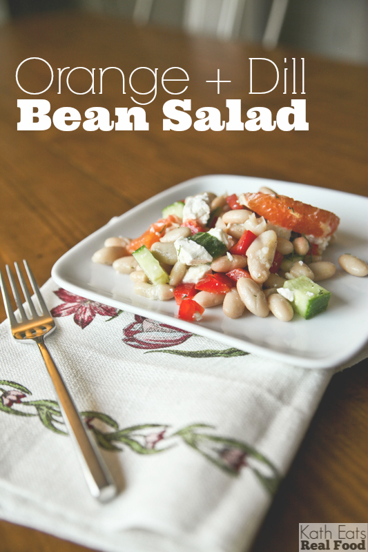 Orange and Dill Bean Salad