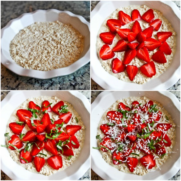 Strawberry Basil Breakfast Pie Strawberry Basil Breakfast Pie