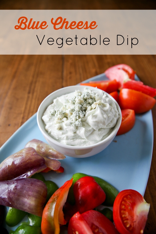 Blue Cheese Vegetable Dip