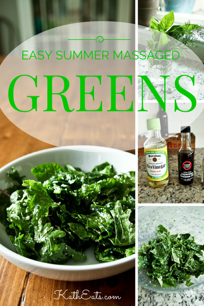 Easy Massaged Greens