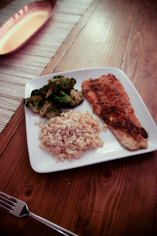 dinner fish