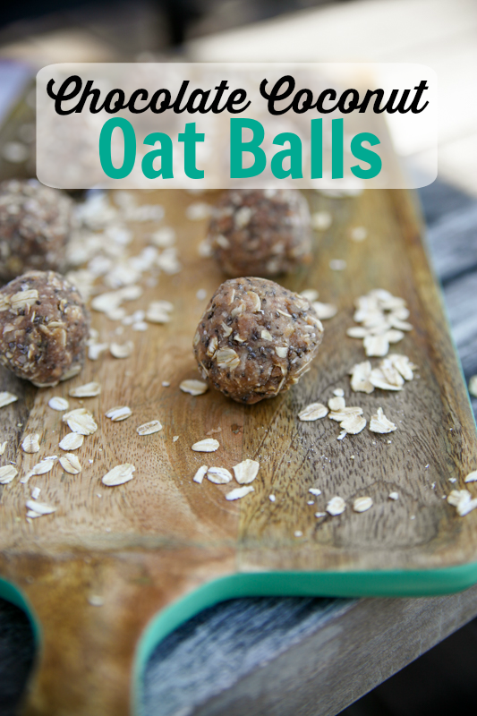 Chocolate Coconut Oat Balls