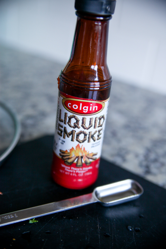 bottle of liquid smoke