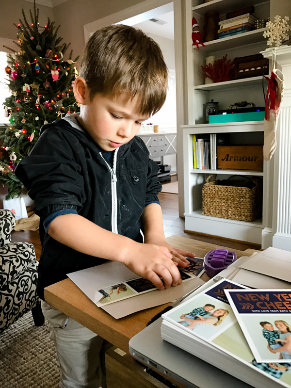 New Year Cheer holiday cards