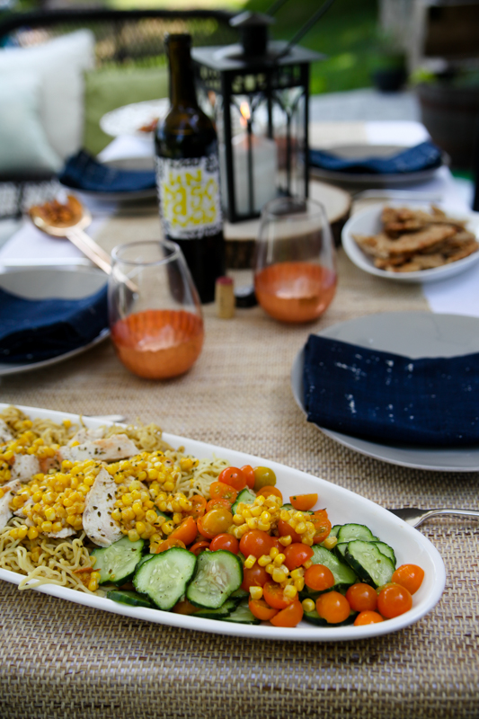 Blue Apron corn salad