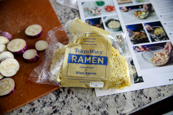Blue Apron ramen
