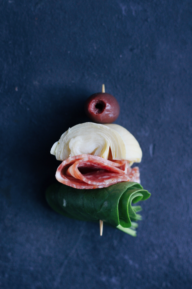 Antipasto Salad Toothpick Appetizers