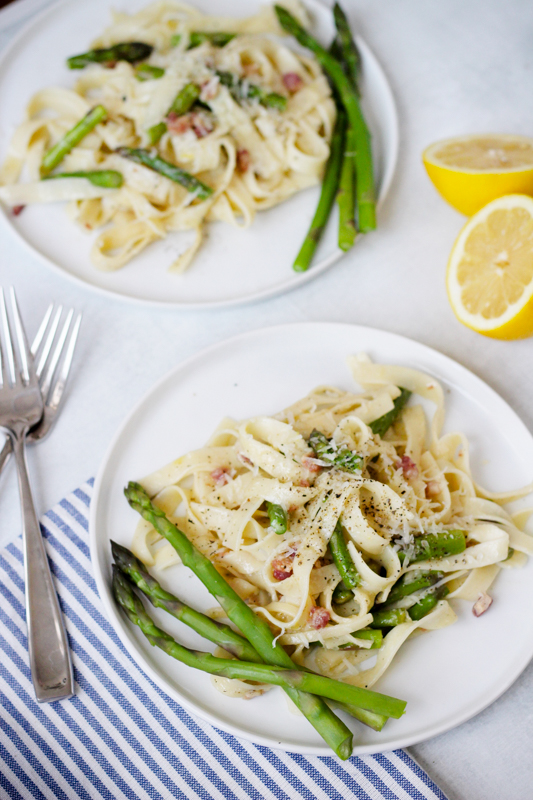 Lemon Asparagus Pasta Lemon Asparagus Spring Pasta