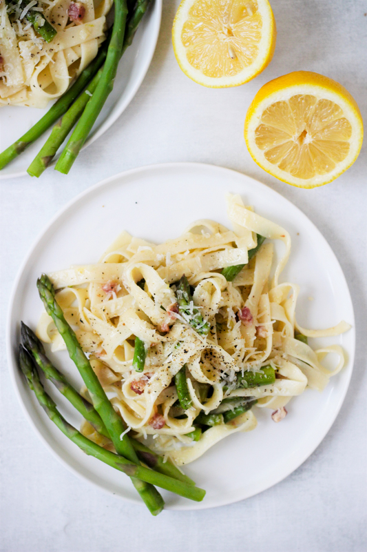 Asparagus Pasta Lemon Asparagus Spring Pasta