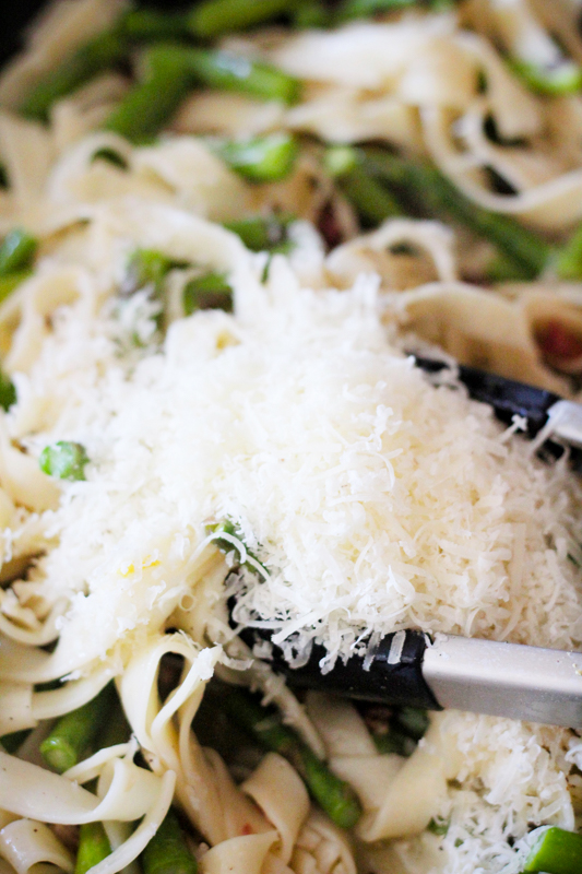 lots of parmesan on top of pasta lots of parmesan on top of pasta