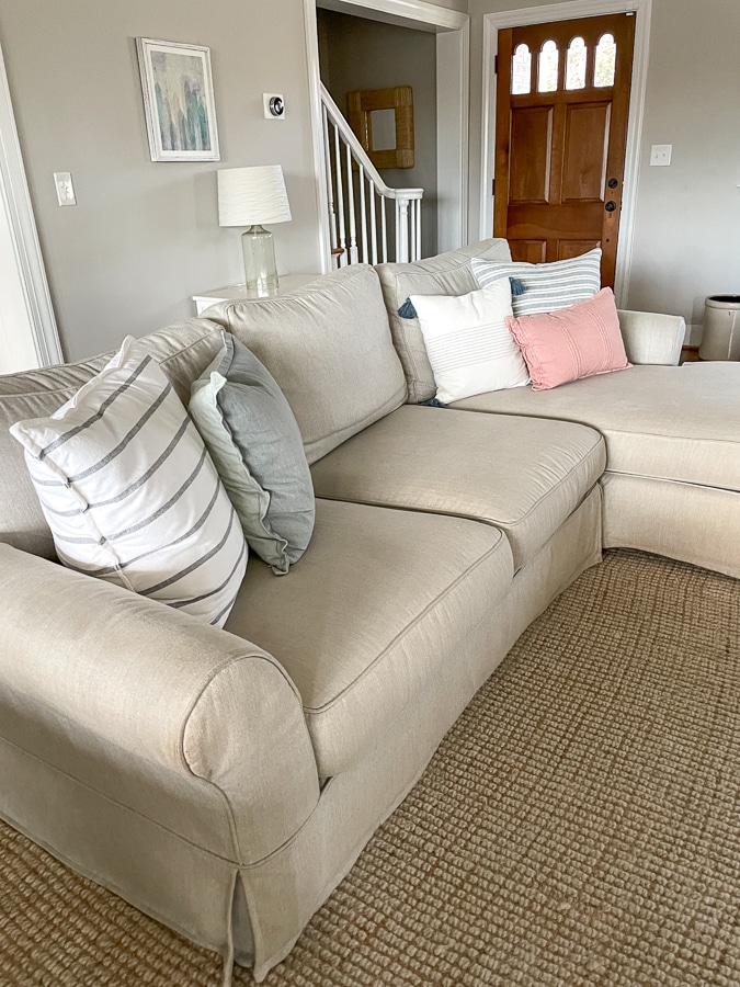pottery barn couch review