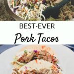 easy pork tacos graphic
