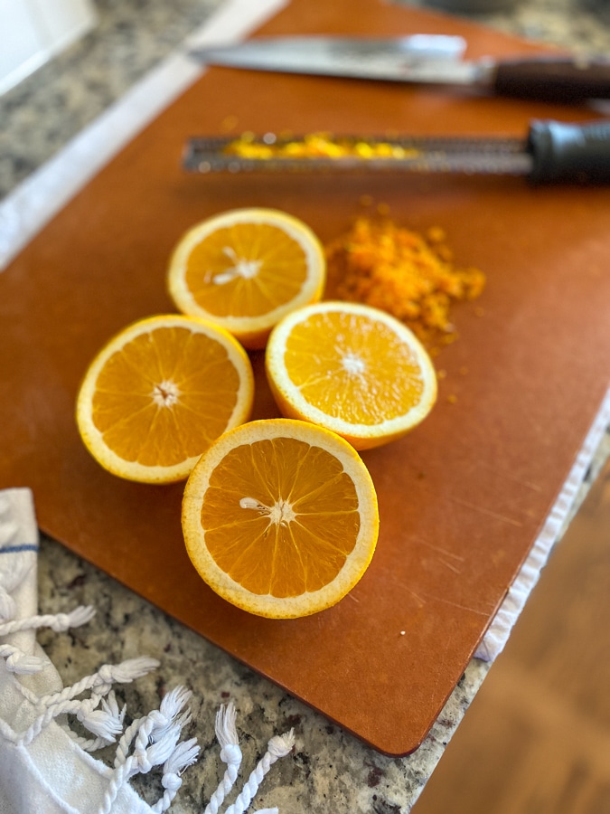 orange zest