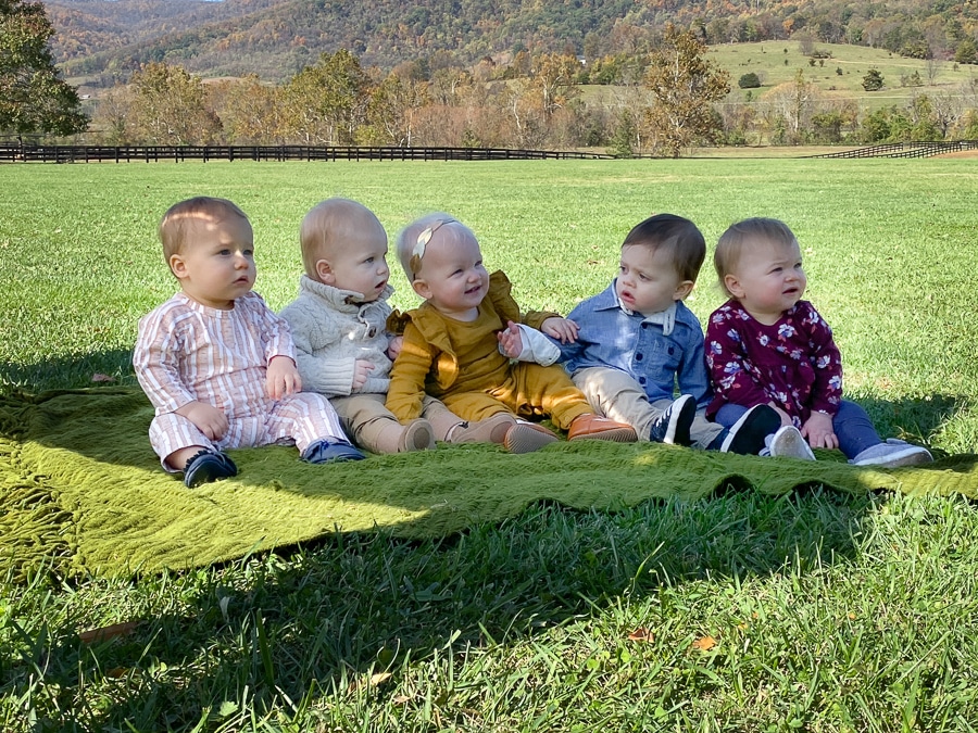 first birthday at King Family Vineyards