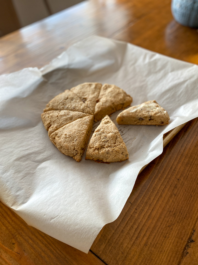 Tea Infused Scones