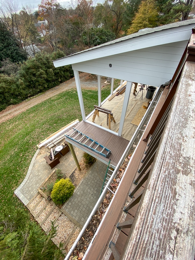 Porch update