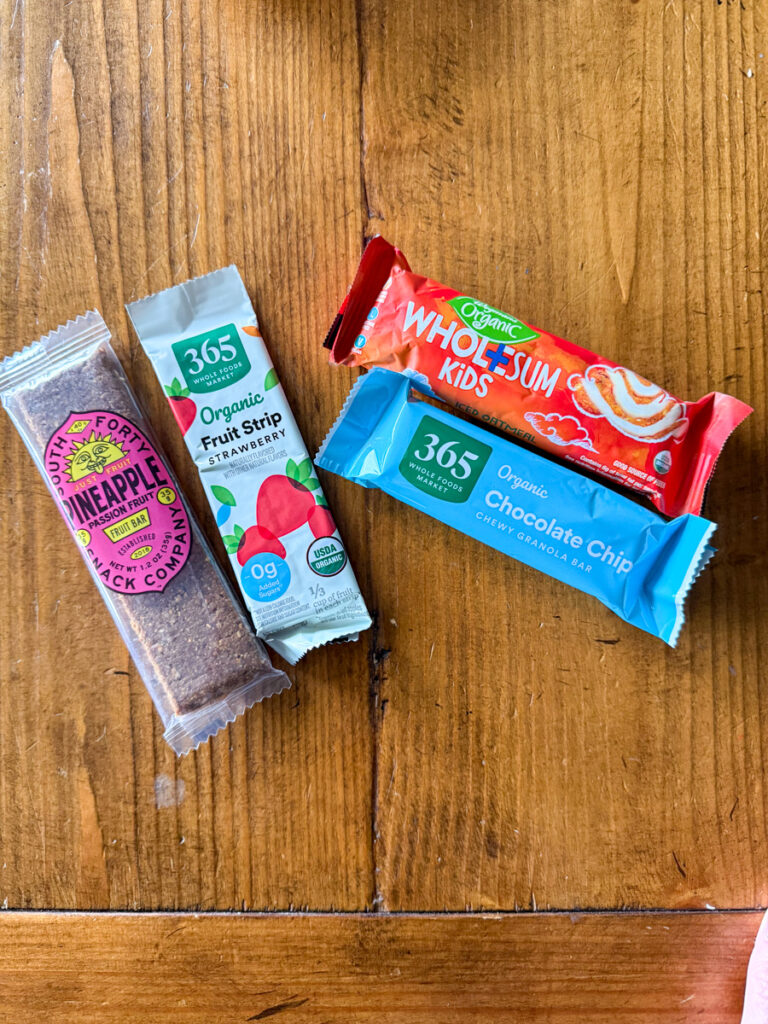 Bars kids Healthy Packaged Foods For Kids