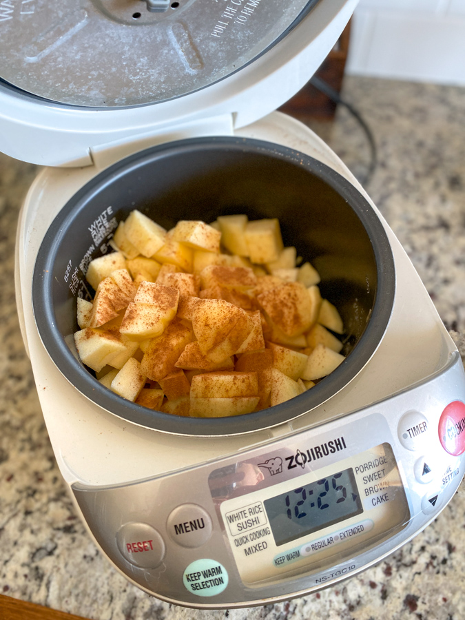 soft cinnamon apples recipe