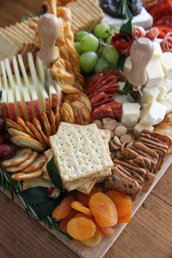 crackers and cheese