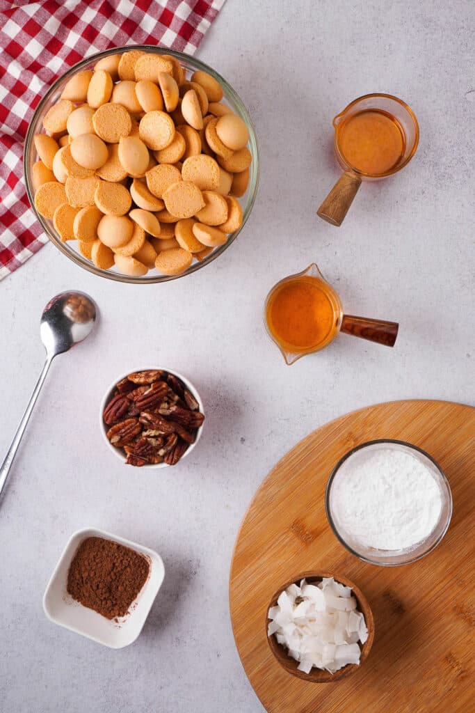 Bourbon Balls ingredients