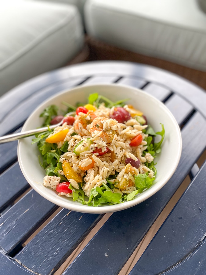 orzo shrimp salad