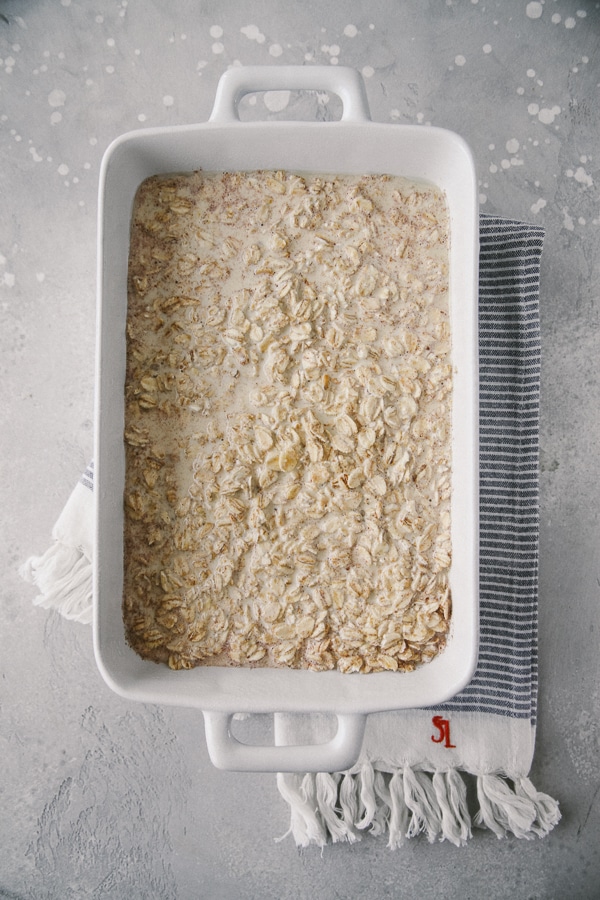 pineapple upside-down baked oatmeal