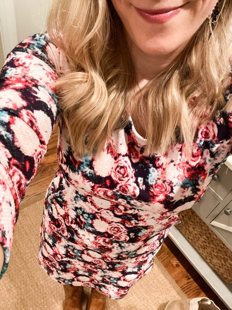 rose dress