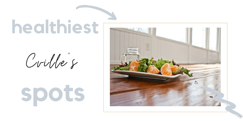 Charlottesville's healthiest spots grapic