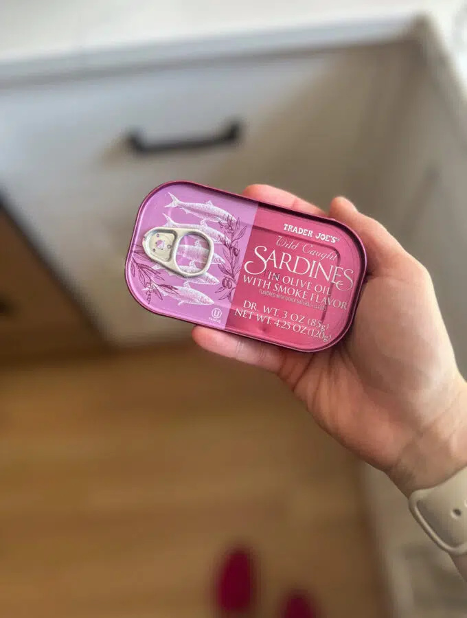 sardines fish in a tin