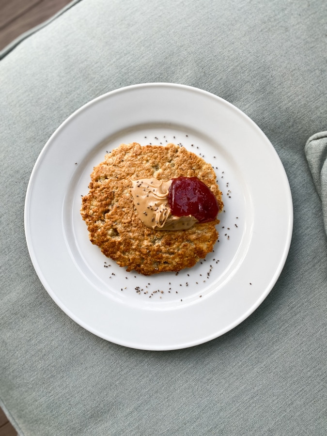 Single Serving Oatmeal Pancake