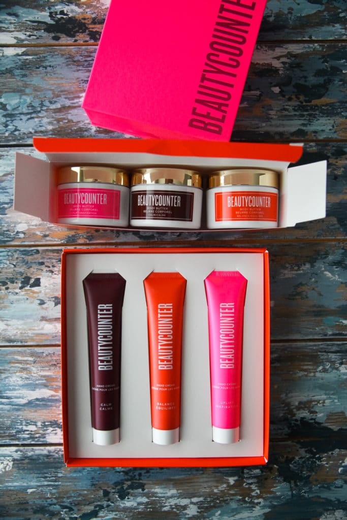 Beautycounter holiday hand creams and body butters