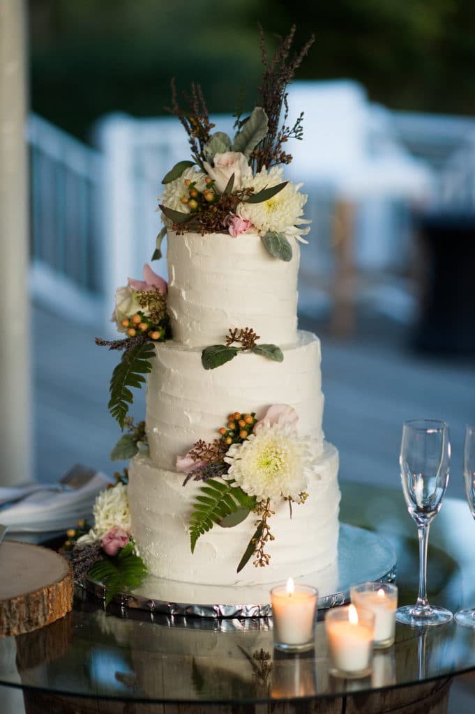 wedding cake from our wedding