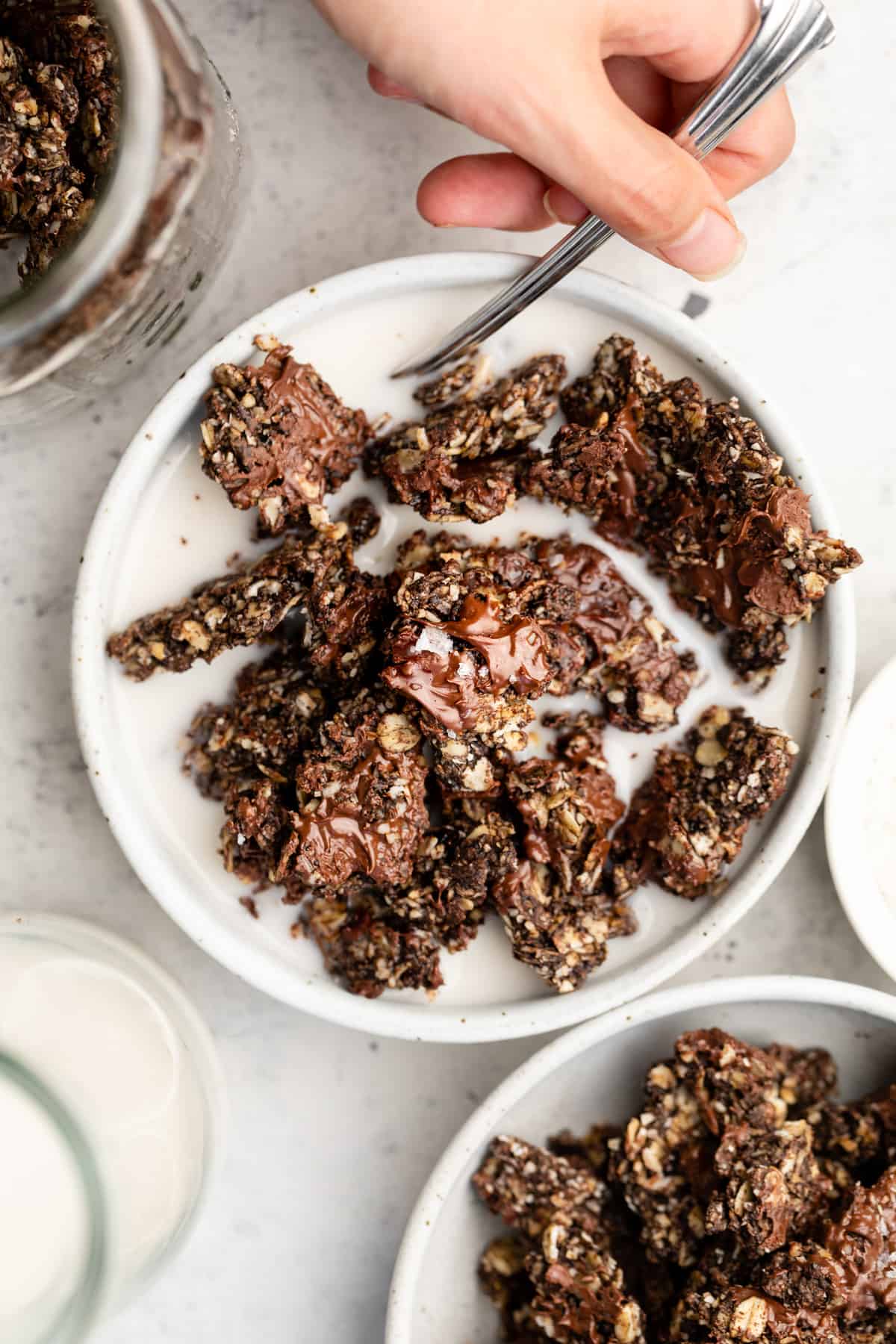 Erin Lives Whole Healthy Chocolate Granola